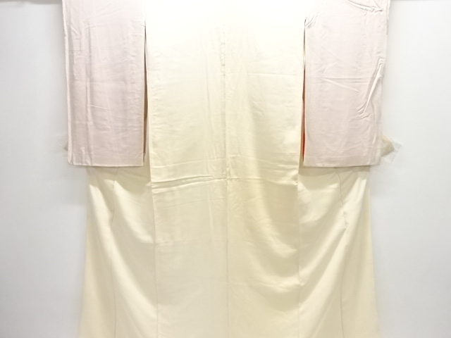 アンティーク　白錦紗中着